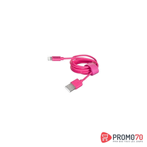 Adata lightning cable plastic (pink)