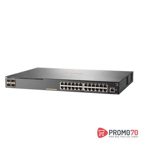 Aruba 2540 24g poe+ 4sfp+ switch [24 ports 10/100/1000 poe + 4 ports sfp, l2, fully managed]