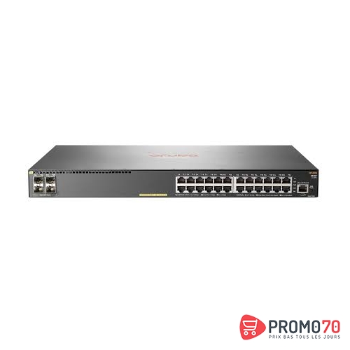 Aruba 2930f 24g poe+ 4sfp swch [24 ports 10-100-1000 poe+ 4 ports sfp, l3, fully managed]