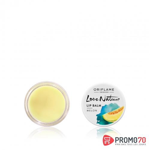 Baume à lèvres love nature au melon