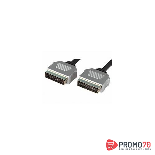 Be blue flat scart av cable scart m - scart m 2m