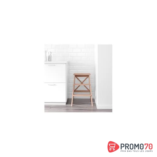 Bekv??m escabeau, 3 marches, hêtre