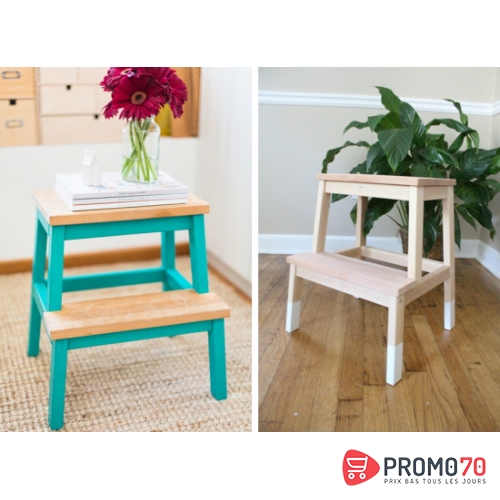 Bekv??m marchepied, blanc