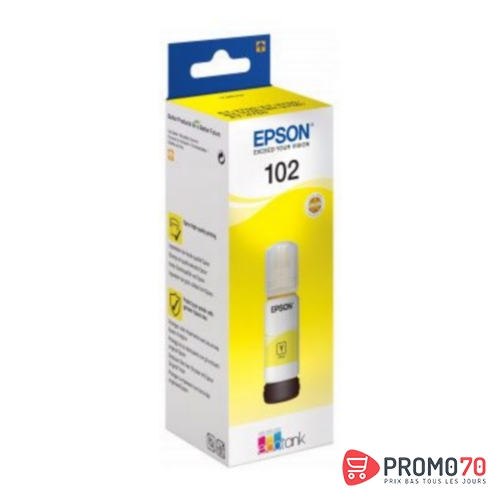 Bouteille d'encre jaune 