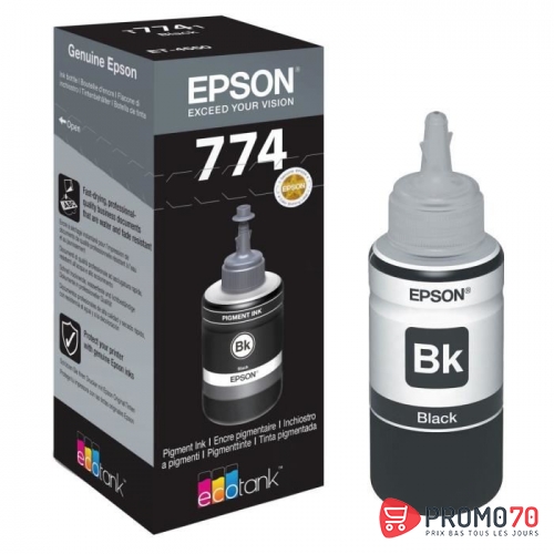 Bouteille d'encre noire  6000 pages