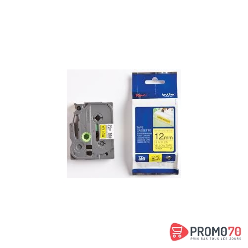 Brother ruban noir - bleu 12mm