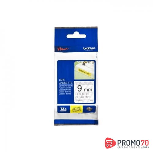 Brother ruban noir - bleu 9mm