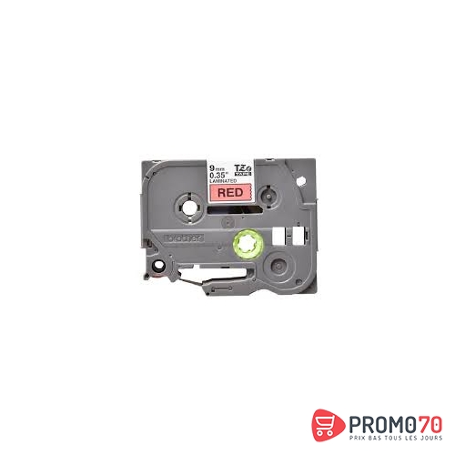 Brother ruban noir - rouge 9mm