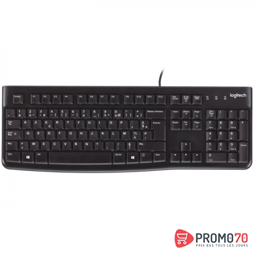 Clavier filaire k120 azerty