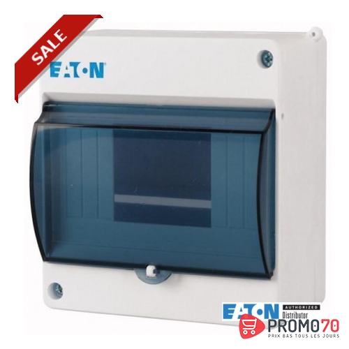 Coffrets de distribution mini, 1 rangée 6 pe, ip30