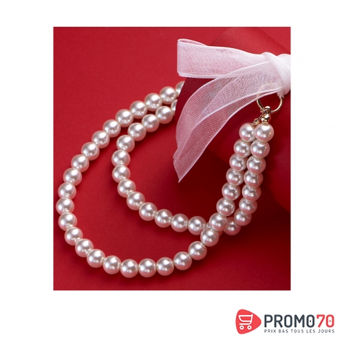Collier en perles romantic