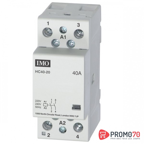 Contacteur modulaire 40a 230v ac 2f