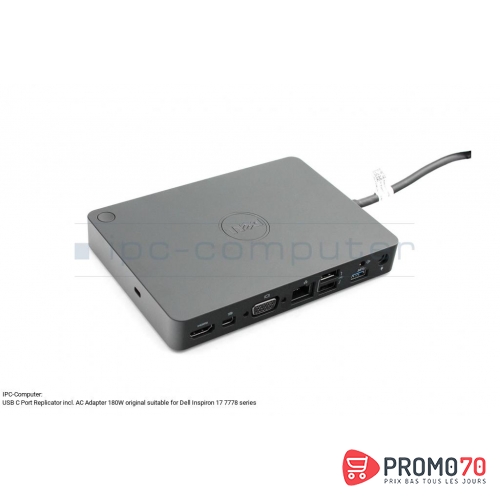 Dell docking station: dell superspeed usb 3.0 docking station gamme latitude 3xxx