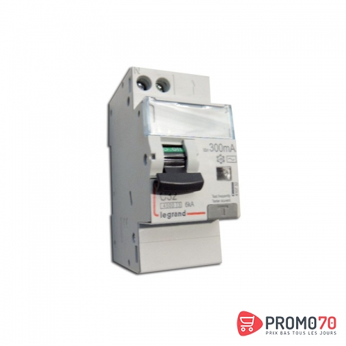 Disjoncteur modulaire 1p+n c 32a 10ka diff ac 300ma