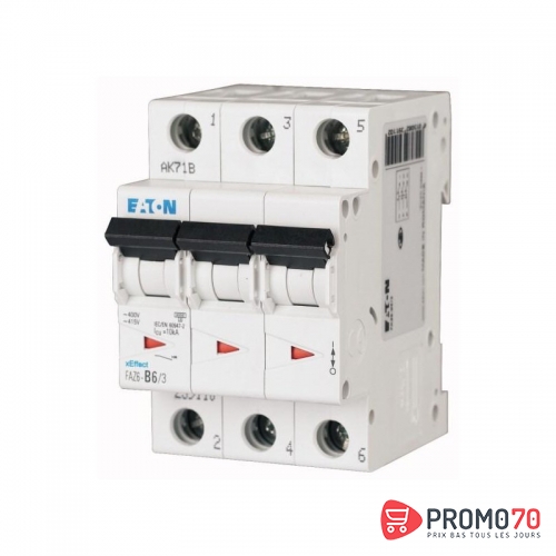 Disjoncteur modulaire 3p c 40a 6ka