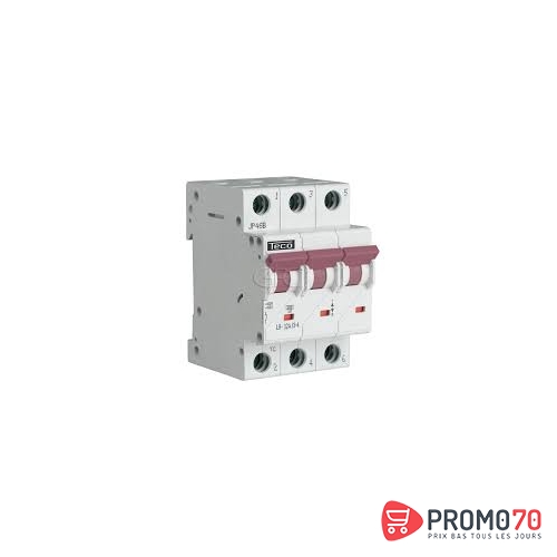 Disjoncteur modulaire 3p courbe c 32a 4,5ka