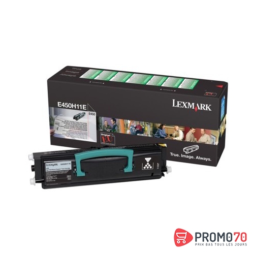 E450 cartouche de toner return program noir (6k)