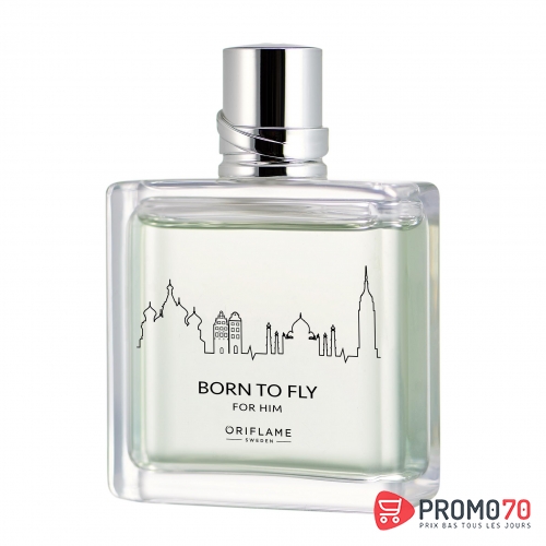 Eau de toilette born to fly pour homme