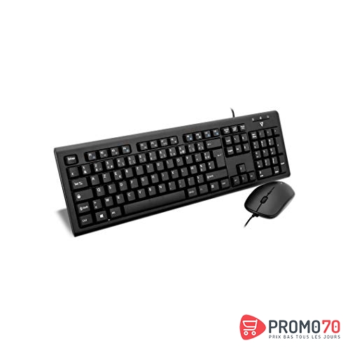 Ensemble clavier-souris filaire 