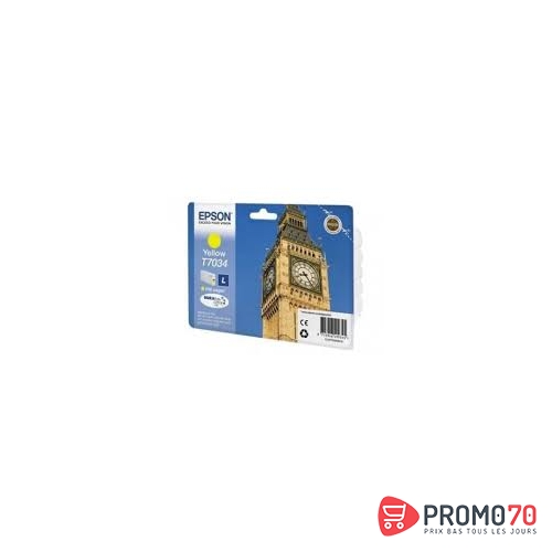 Epson cartouche yellow l 800 pages  wf4015dn-4025-4525dnf