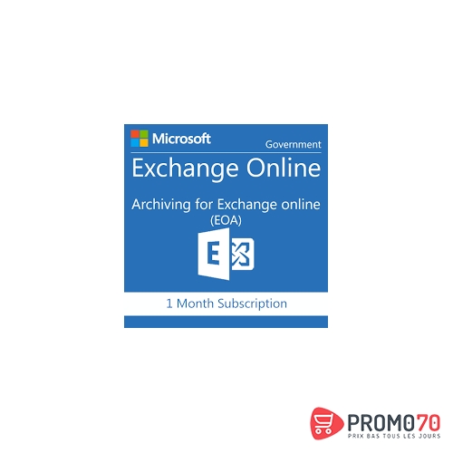 Exchange online archiving for exchange online annual -  archivage - csp