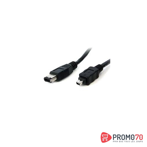 Firewire cable    ieee1394a 6pin m - 4pin m 2,0m