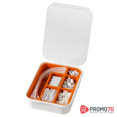 Fixa kit gestion de câbles, 114 pièces