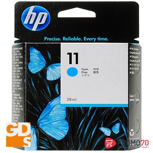 Hp 11 cyan original ink cartridge
