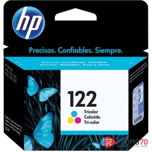 Hp 122 tri-color original ink cartridge
