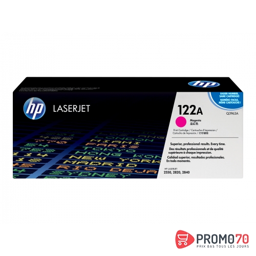 Hp 122a magenta original laserjet toner cartridge