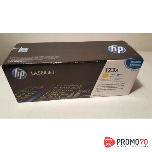 Hp 123a yellow original laserjet toner cartridge