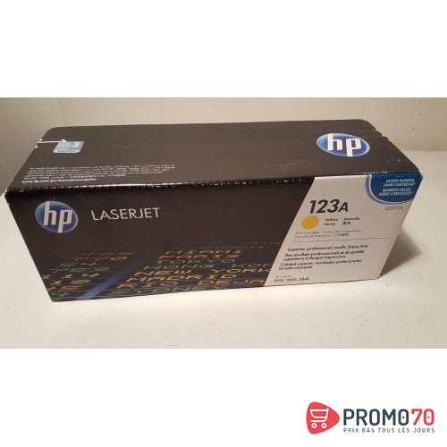 Hp 123a yellow original laserjet toner cartridge