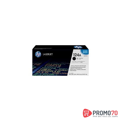 Hp 124a black original laserjet toner cartridge