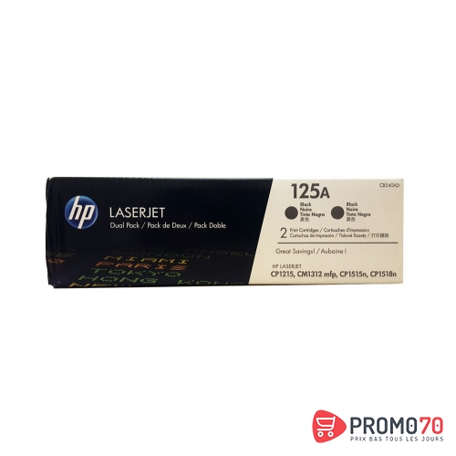 Hp 125a 2-pack black original laserjet toner cartridges