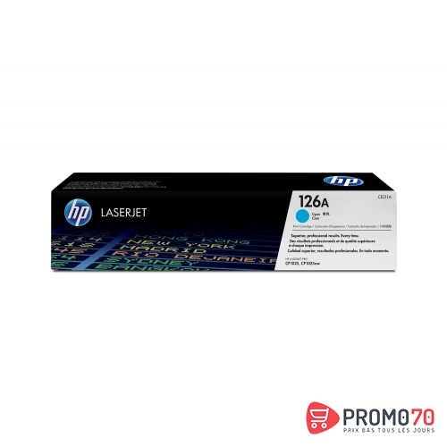 Hp 126a cyan original laserjet toner cartridge