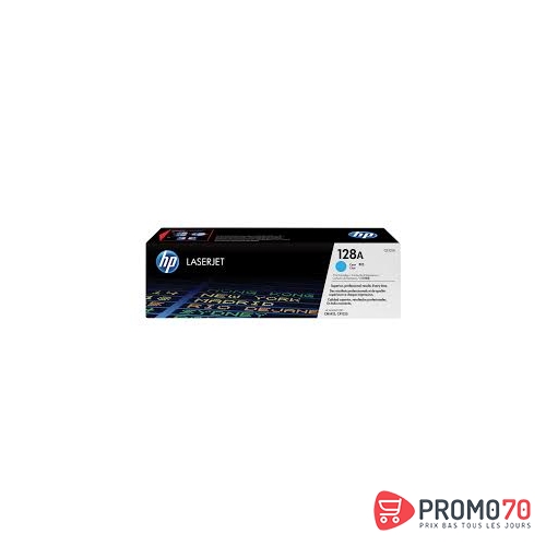 Hp 128a cyan original laserjet toner cartridge