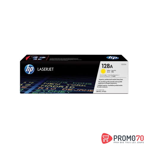 Hp 128a yellow original laserjet toner cartridge
