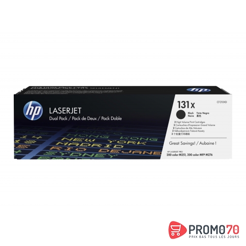 Hp 131x high yield black original laserjet toner cartridge