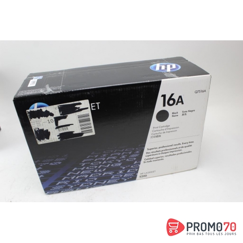 Hp 16a black original laserjet toner cartridge