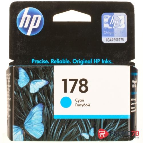 Hp 178 cyan original ink cartridge