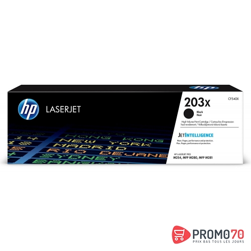 Hp 203x black laserjet toner cartridge  3,200 