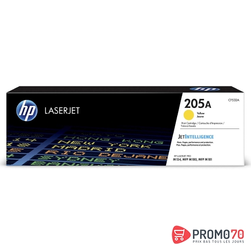  hp 205a yellow laserjet toner cartridge  900 