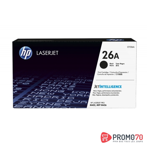 Hp 26a black original laserjet toner cartridge