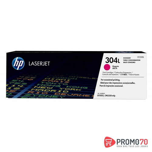 Hp 304l economy magenta original laserjet toner cartridge