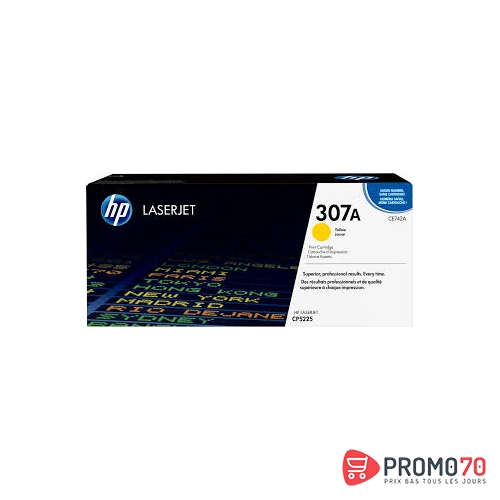 Hp 307a yellow original laserjet toner cartridge
