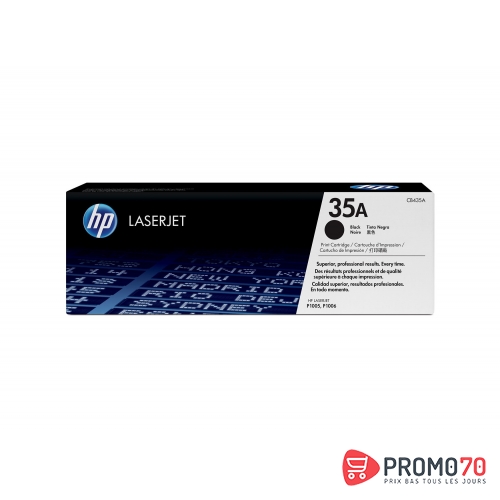 Hp 35a black original laserjet toner cartridge