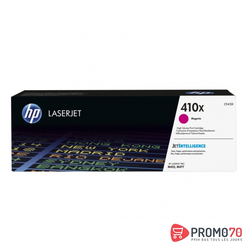 Hp 410x high yield magenta original laserjet toner cartridge