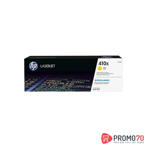 Hp 410x high yield yellow original laserjet toner cartridge