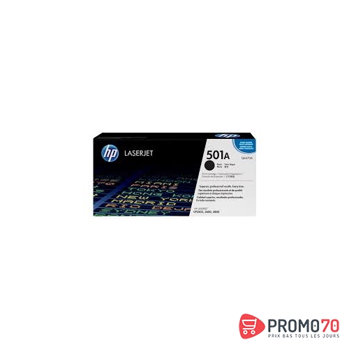 Hp 501a black original laserjet toner cartridge