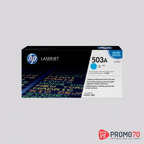 Hp 503a cyan original laserjet toner cartridge